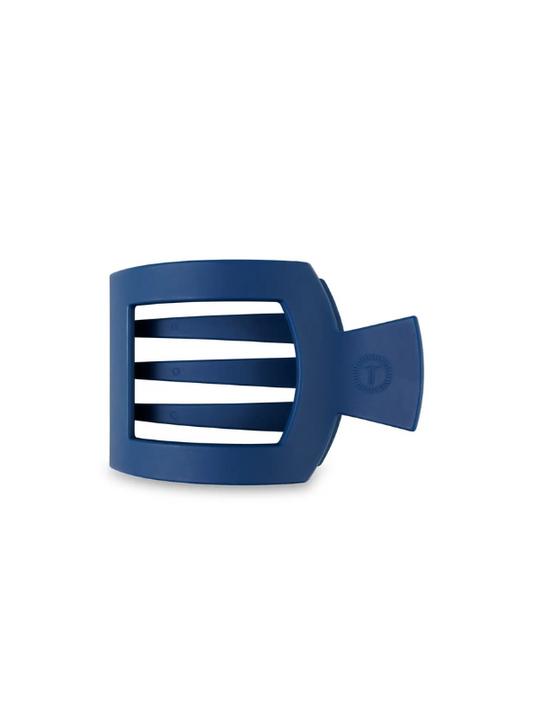 Midnight Rain Medium Flat Square Hair Clip - Tres Chic Boutique