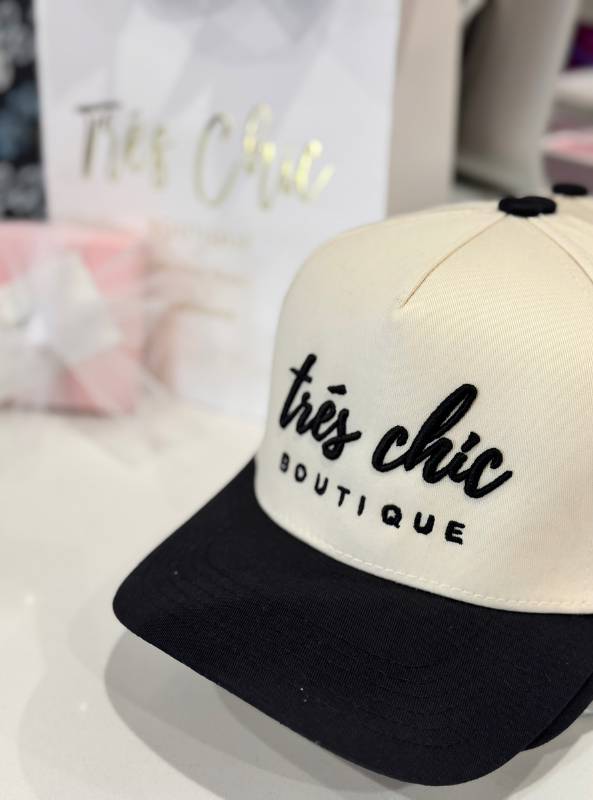 Tres Chic Embroidered Hat - Tres Chic Boutique