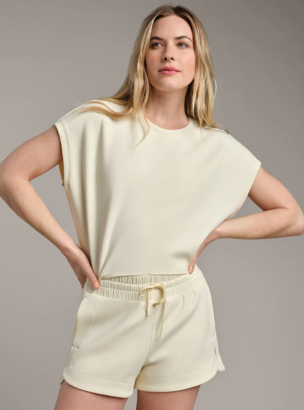 Rhone Apparel DreamGlow Short Sleeve- Lemon Mist