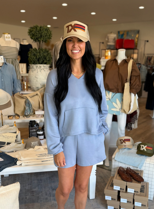 The Harbor Set- Dusty Blue