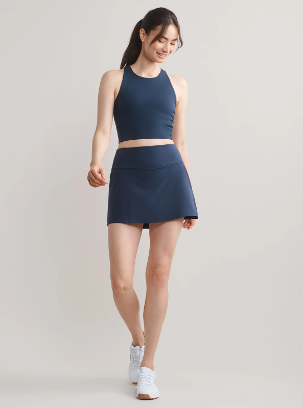 Rhone Apparel- 14" Course To Court Sport Skort- Navy Blue