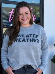 Sweater Weather Knit Sweater - Tres Chic Boutique