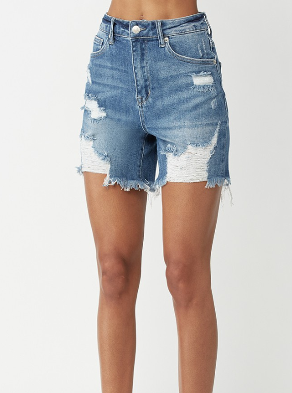 High Rise Distressed- Medium - Tres Chic Boutique