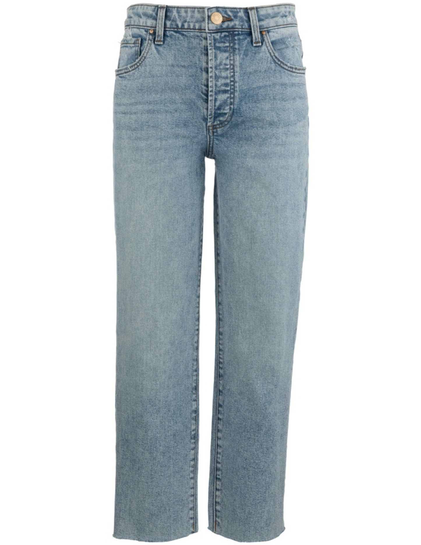 Fay High Rise Ankle Straight Leg- Unite