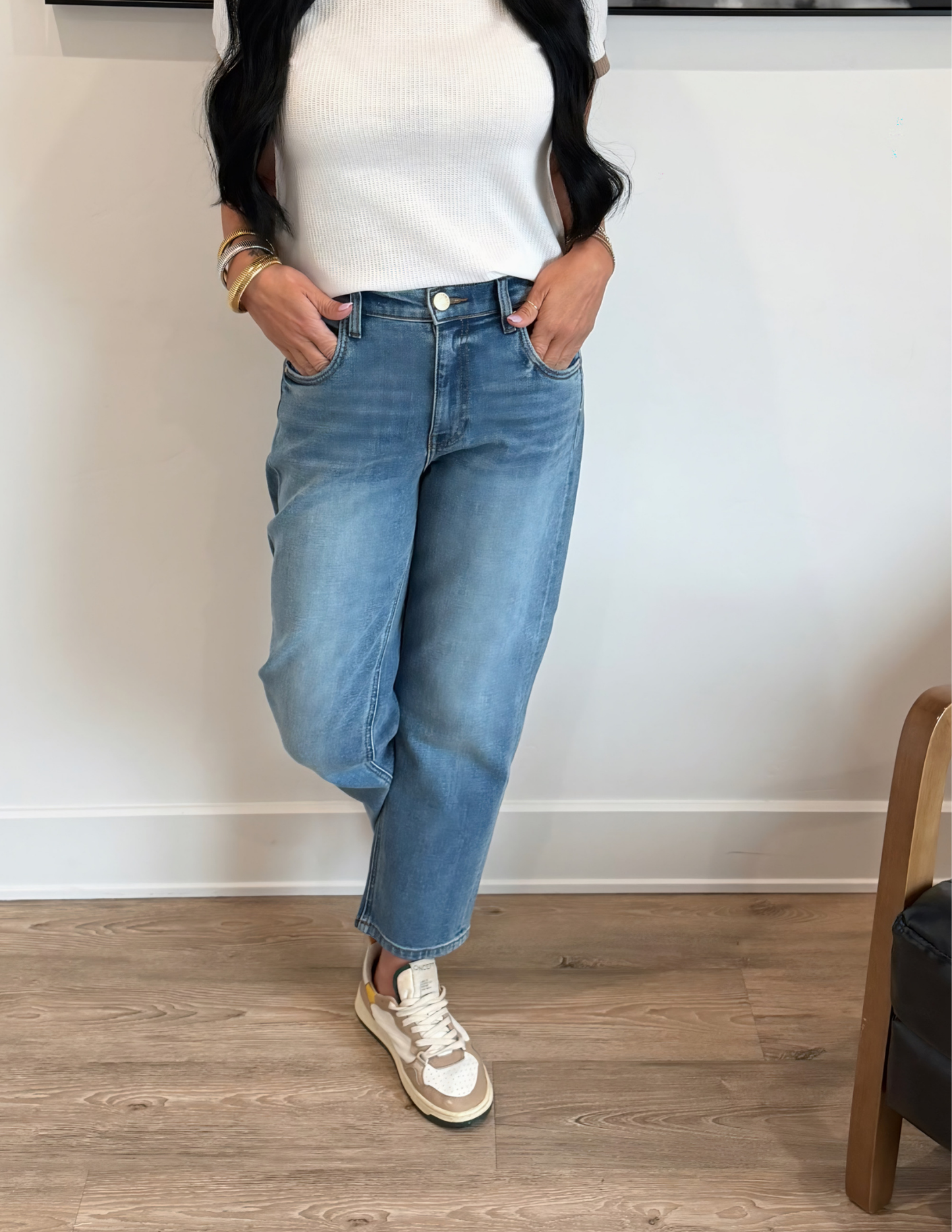 Kit High Rise Baggy Ankle- Ahead