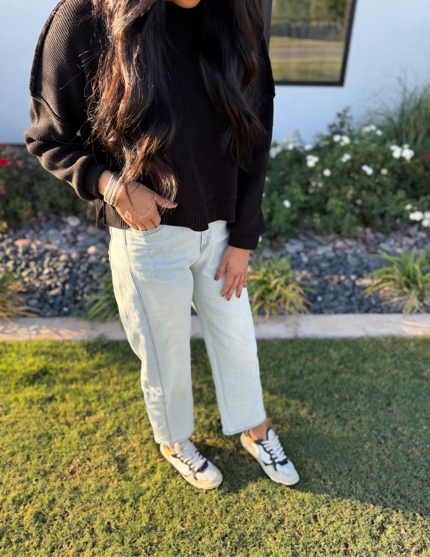 Loose Fit Denim Jeans