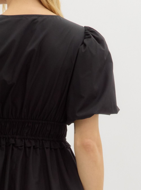 Black Bubble Dress