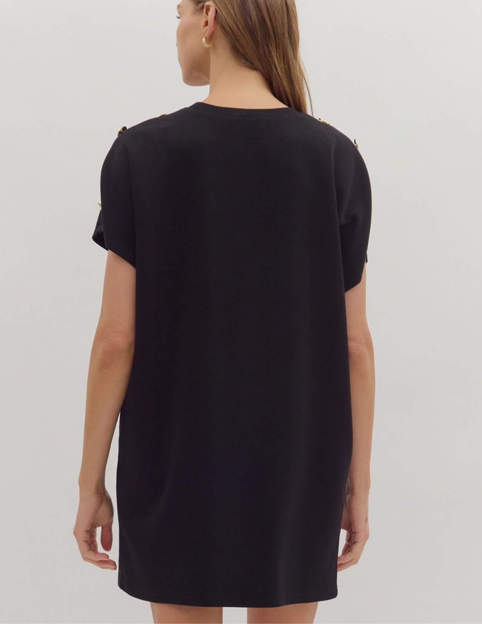 Black Mini Dress - Tres Chic Boutique