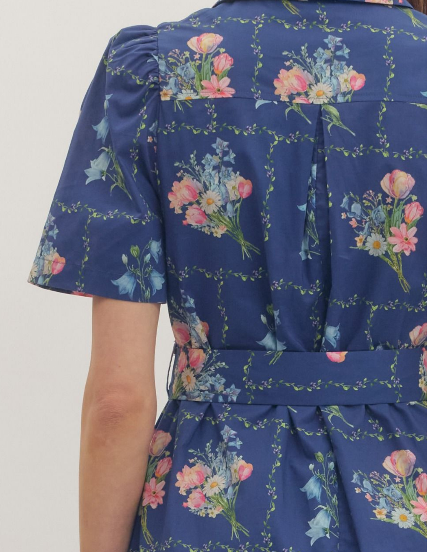 Botanical Garden Party Midi Dress