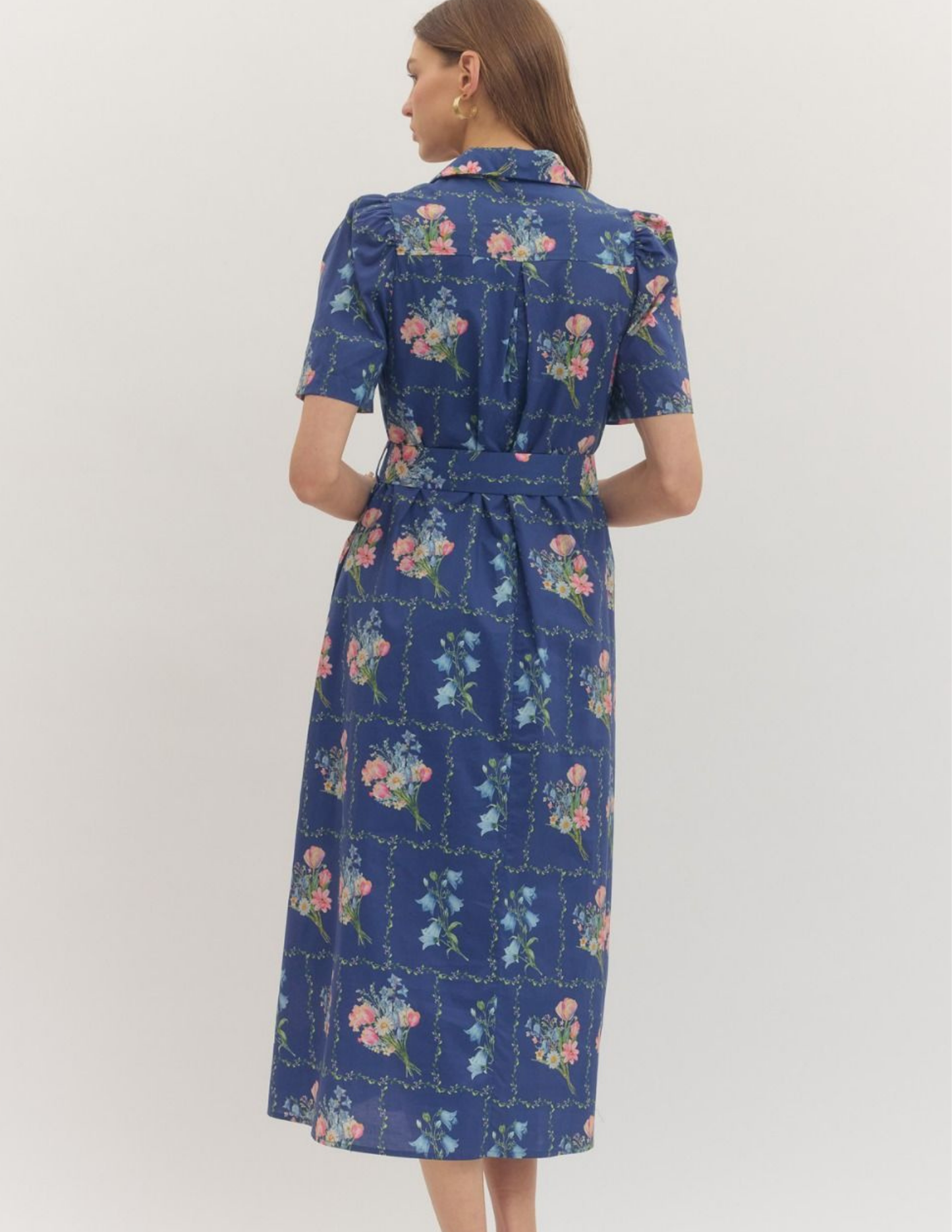 Botanical Garden Party Midi Dress