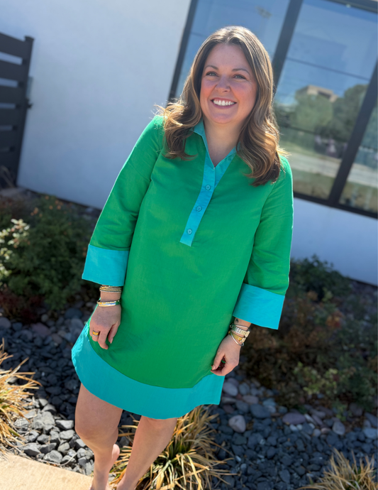 Carrie Dress- Green