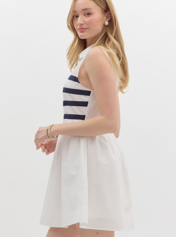 Fit and Flare Mini Dress