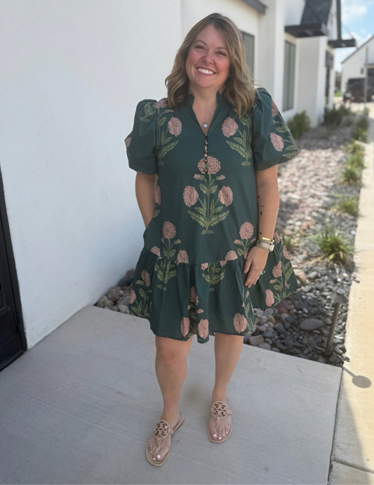 Floral Forest Dress