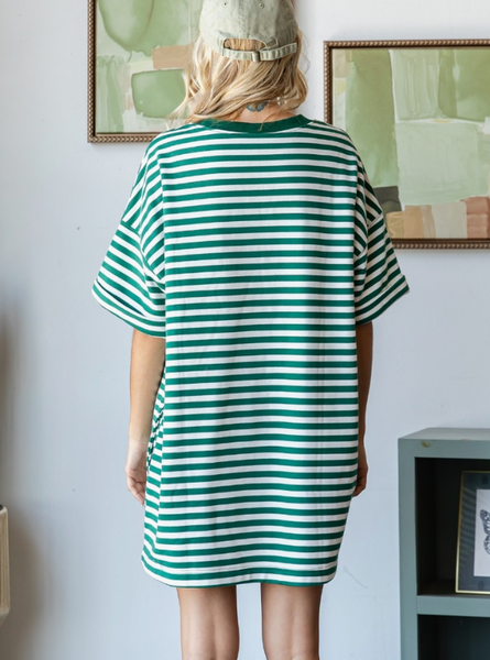 Ivory & Green Go To Dress - Tres Chic Boutique