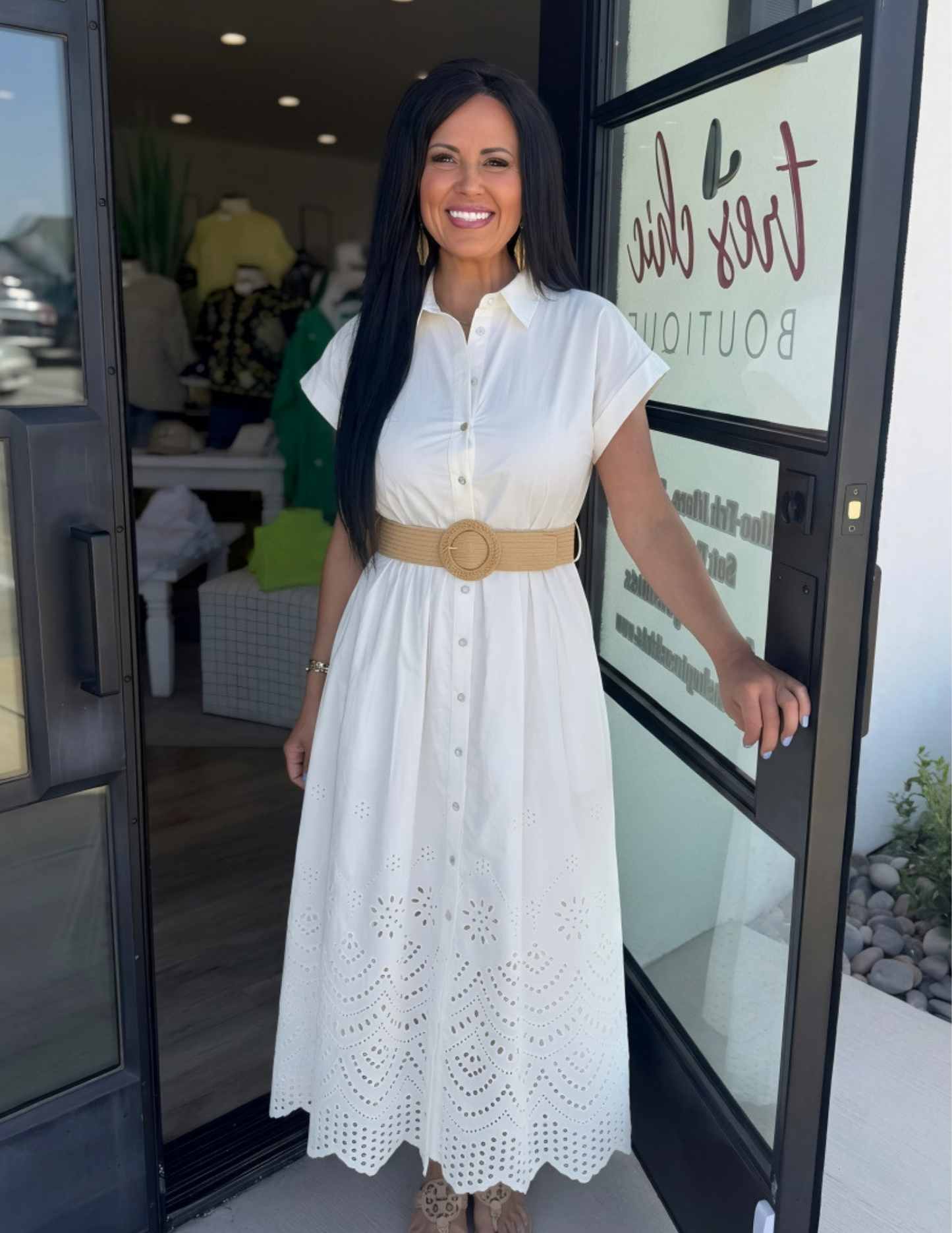 Spring Favorite Off White Dress