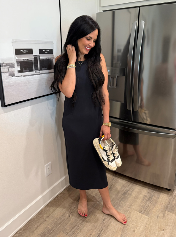 Walter Dress- Black - Tres Chic Boutique