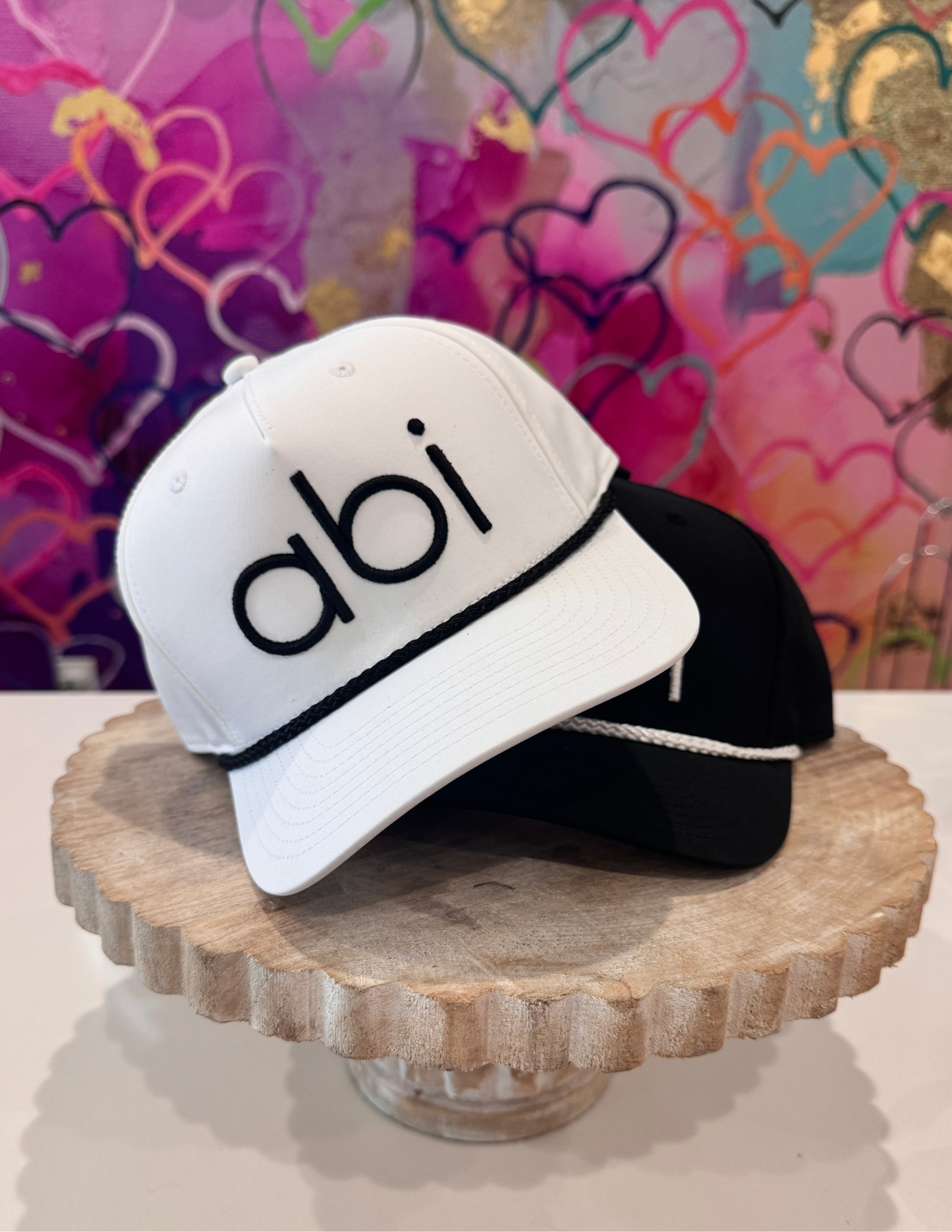 abi Richardson Short Brim Hat- White