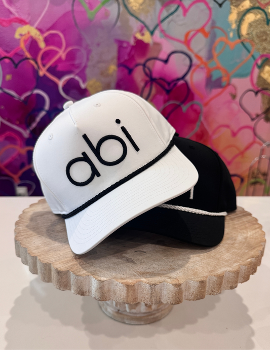abi Richardson Short Brim Hat- White