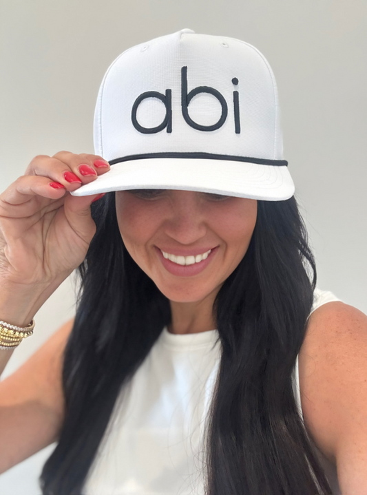 abi White Hat - Tres Chic Boutique