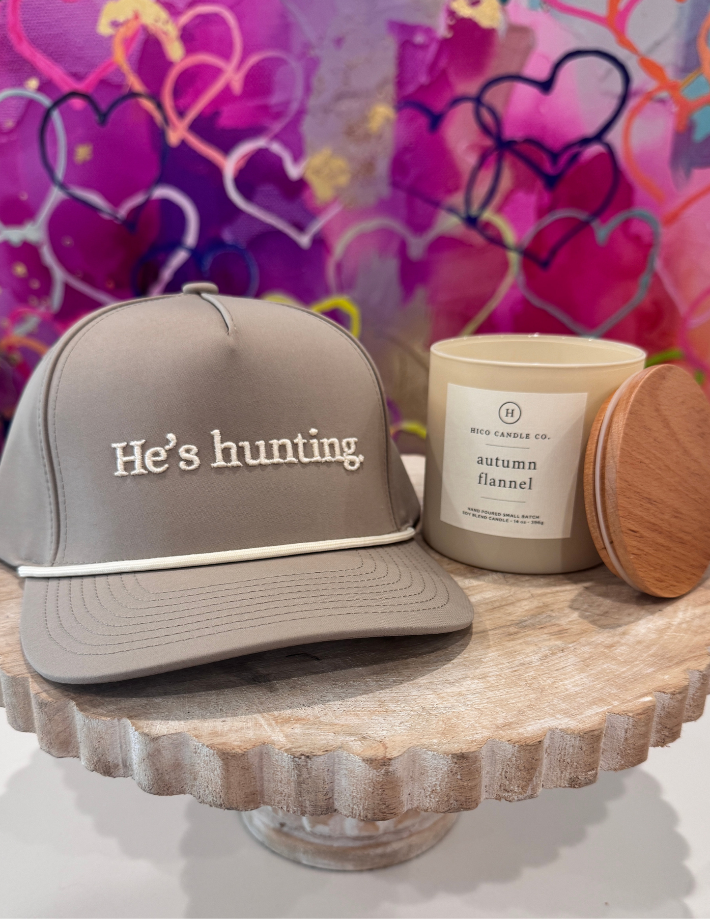 He's hunting Mink Hat