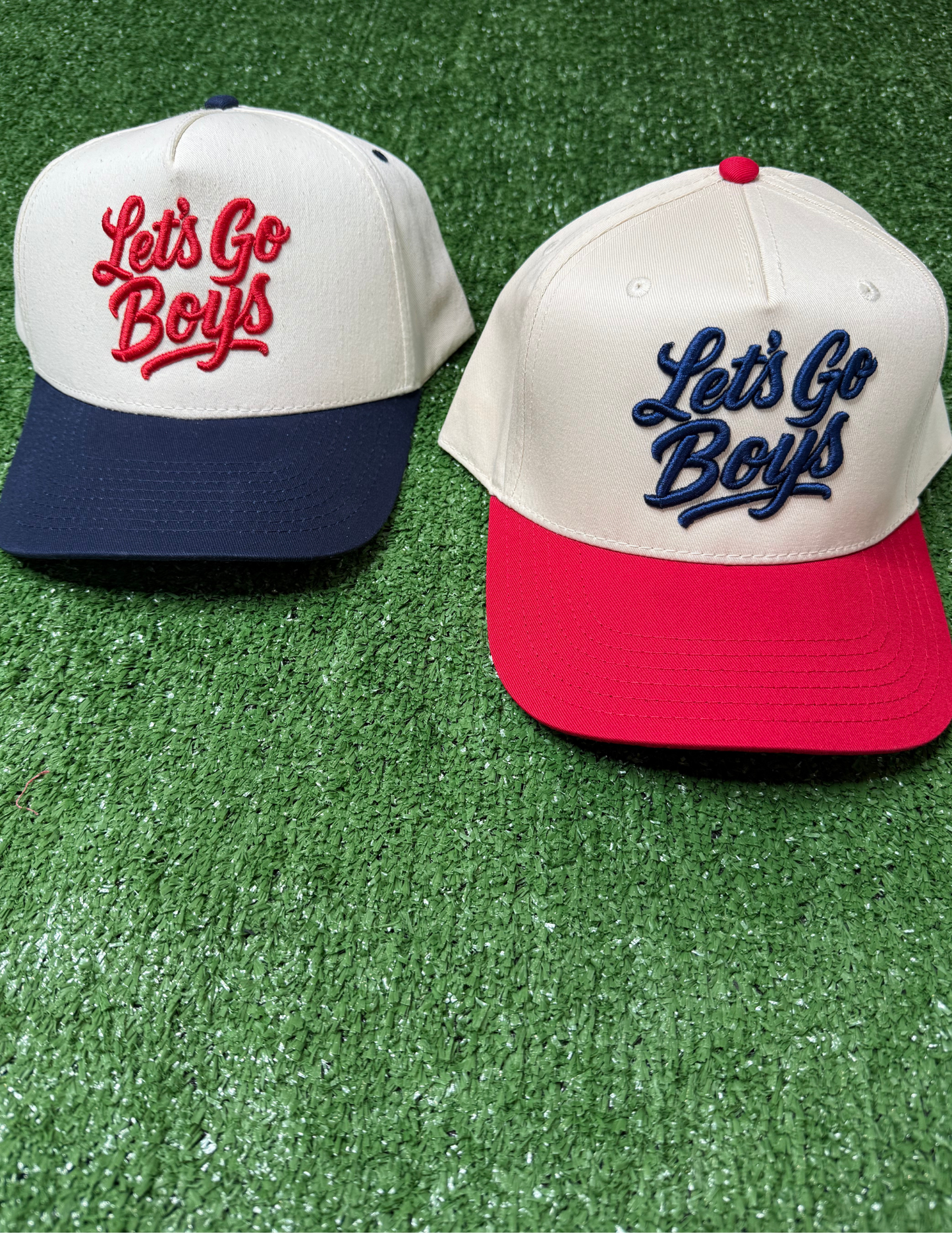 Lets Go Boys Hat- Red