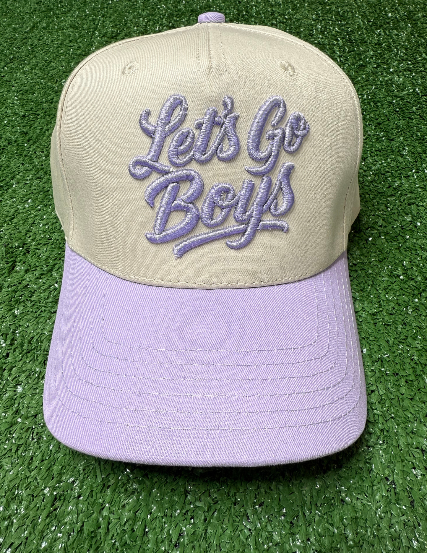 Lets Go Boys Hats- Lavender