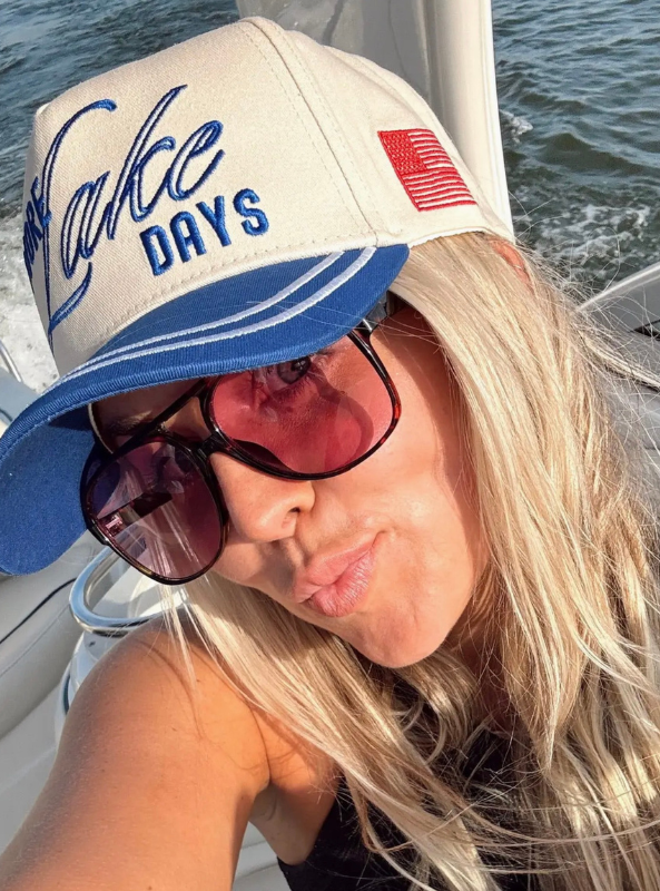 More Lake Days - Royal Blue Vintage Trucker Hat