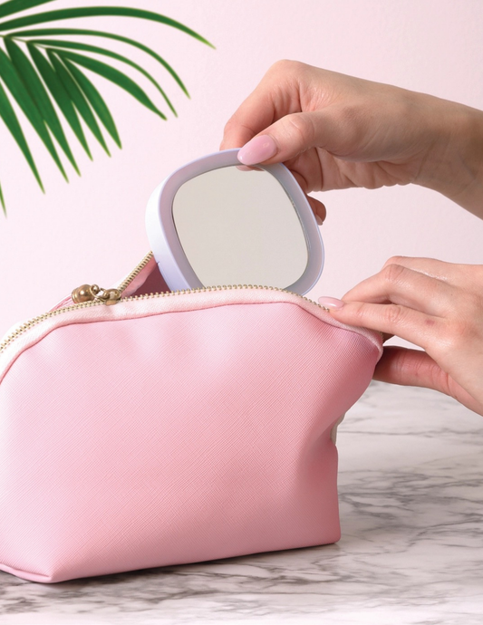 Lemon Lavender Led Light Up Mini Mirror