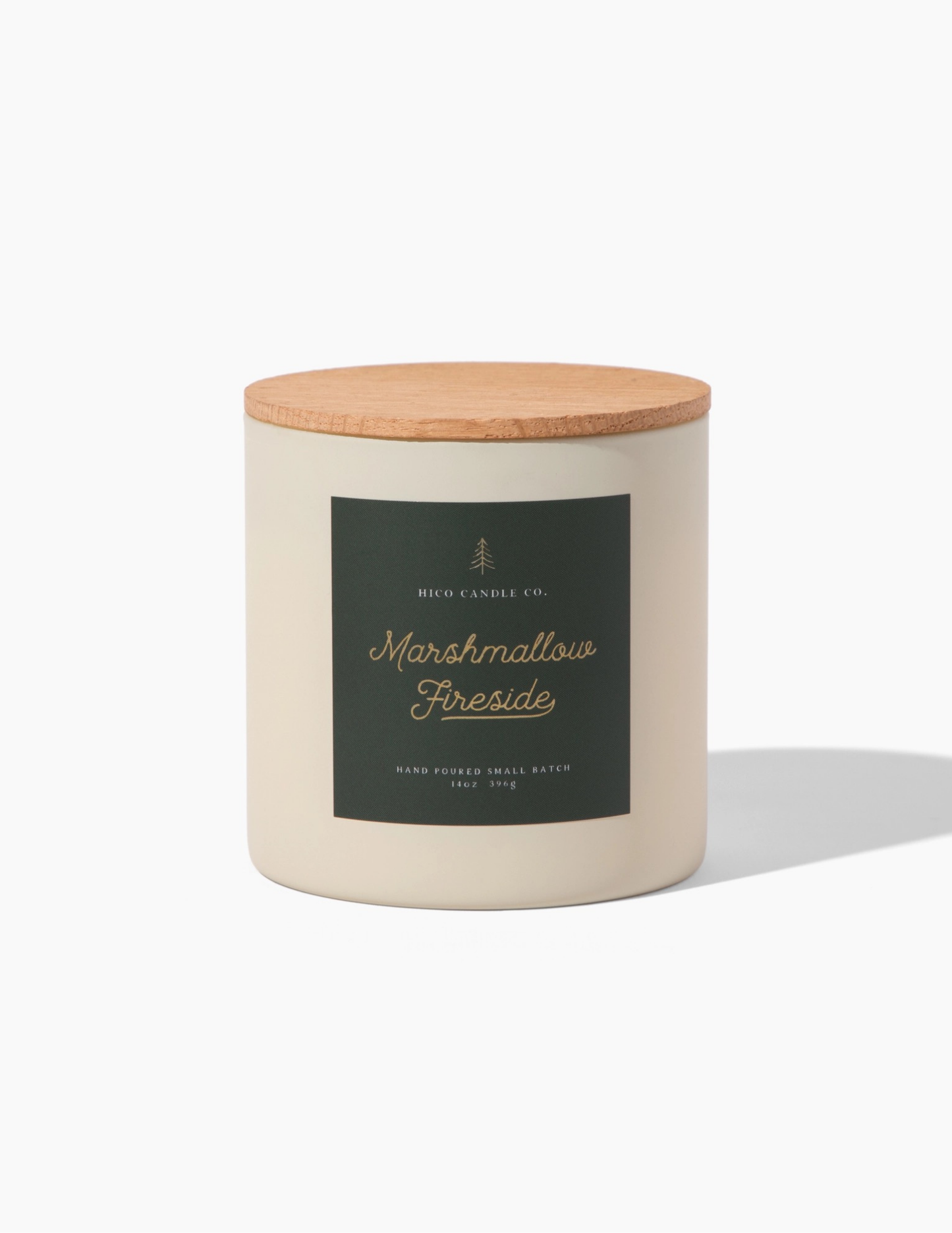Hico Candle Co.- Marshmallow Fireside - 14oz. Candle