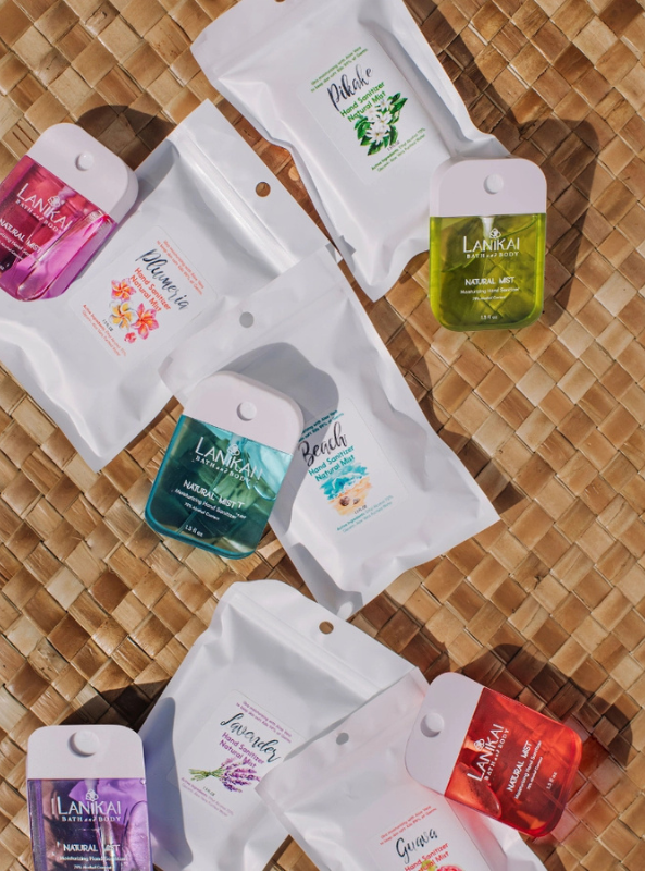 Plumeria Natural Hand Sanitizer
