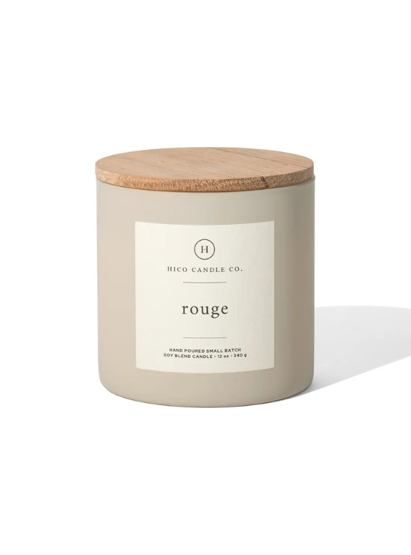 Hico Candle Co. -Rouge Candle 12oz