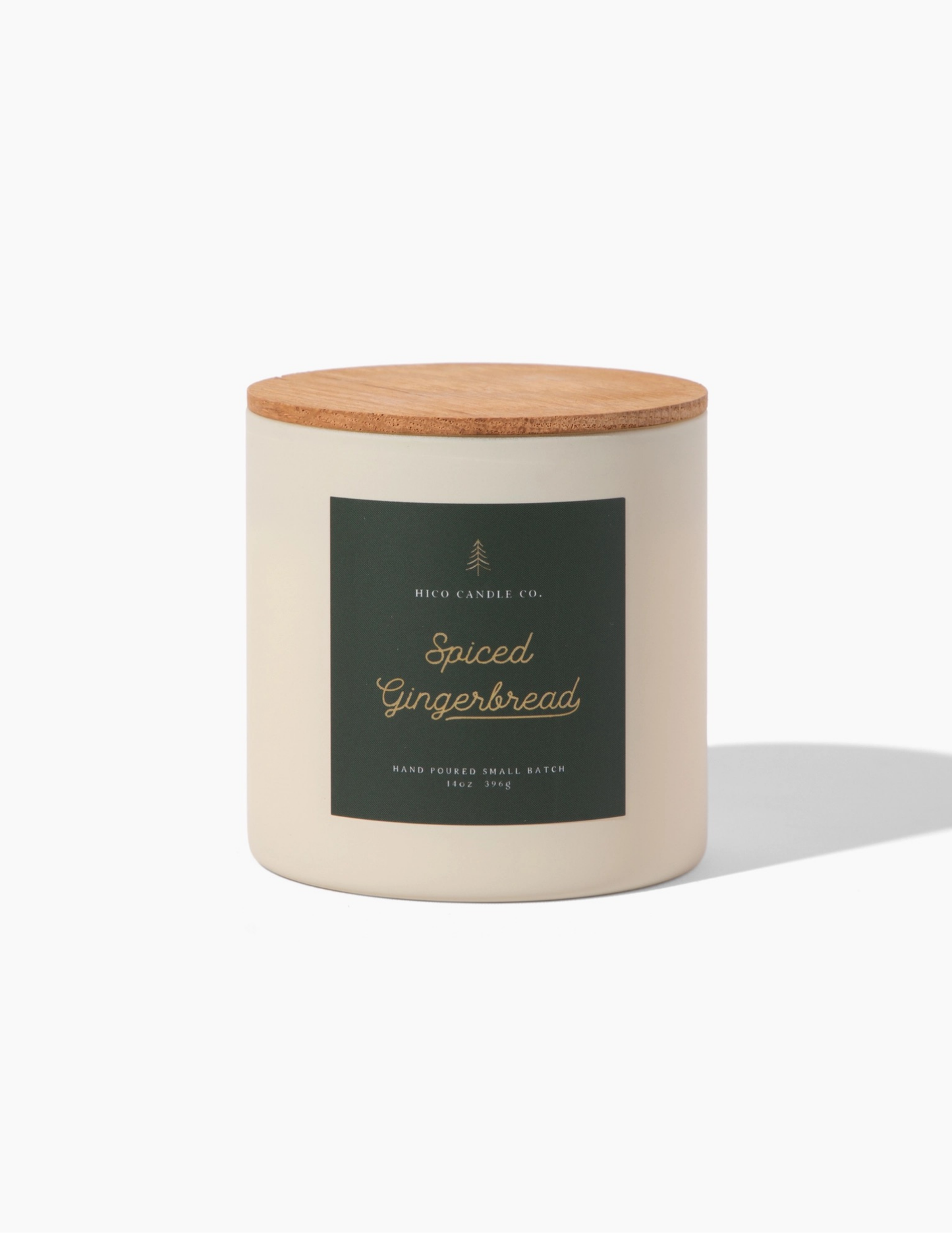 Hico Candle Co.- Spiced Gingerbread - 14oz. Candle
