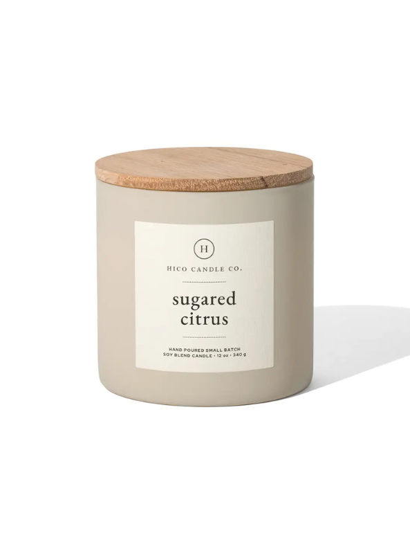 Hico Candle Co. -Sugared Citrus Candle 12oz