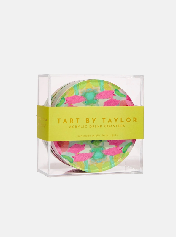 Pink Paradise Coaster- Set Of 4
