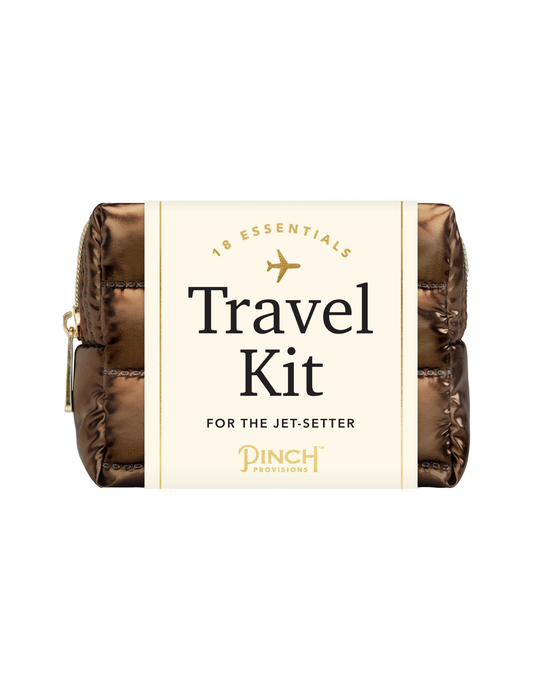 Travel Kit | Puffer- Brown