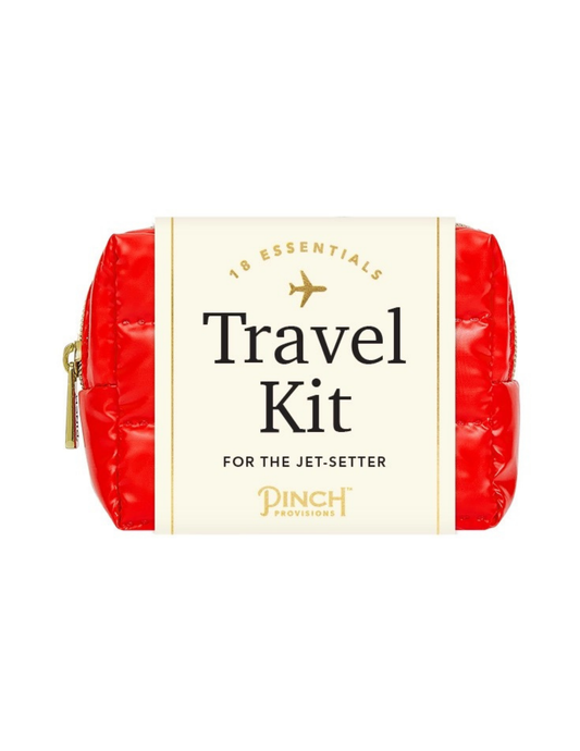 Travel Kit | Puffer- Red