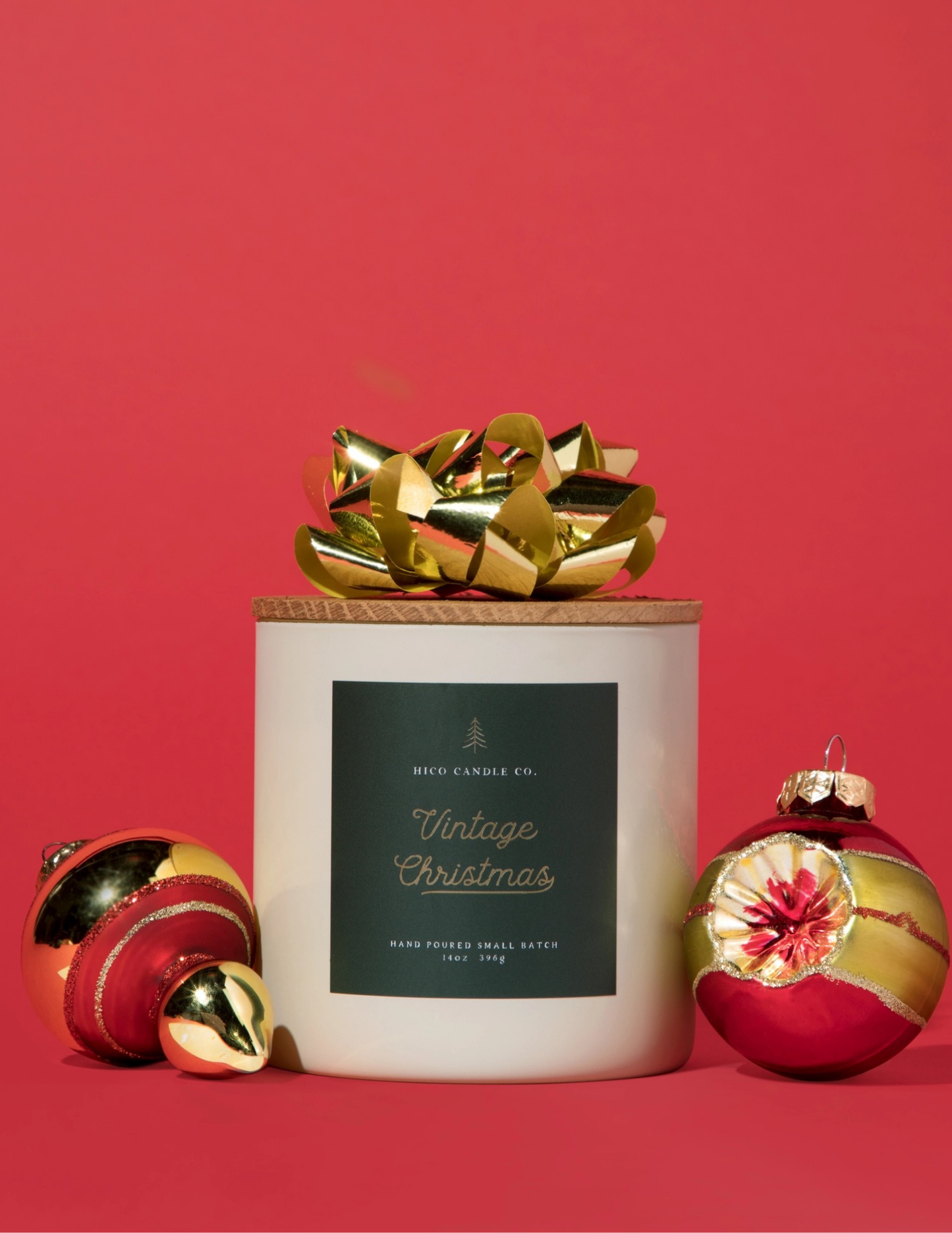Hico Candle Co.- Vintage Christmas - 14oz. Candle