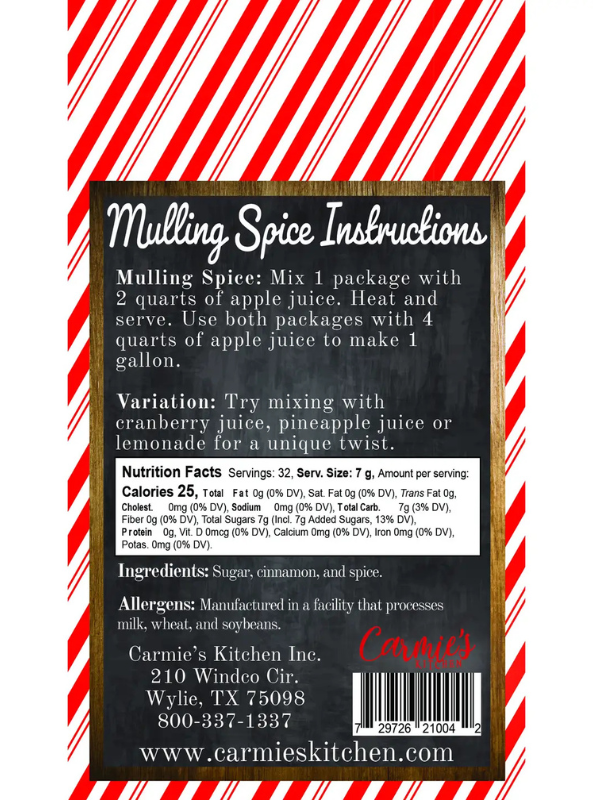 Mulling Spice Cider Drink Mix - Tres Chic Boutique