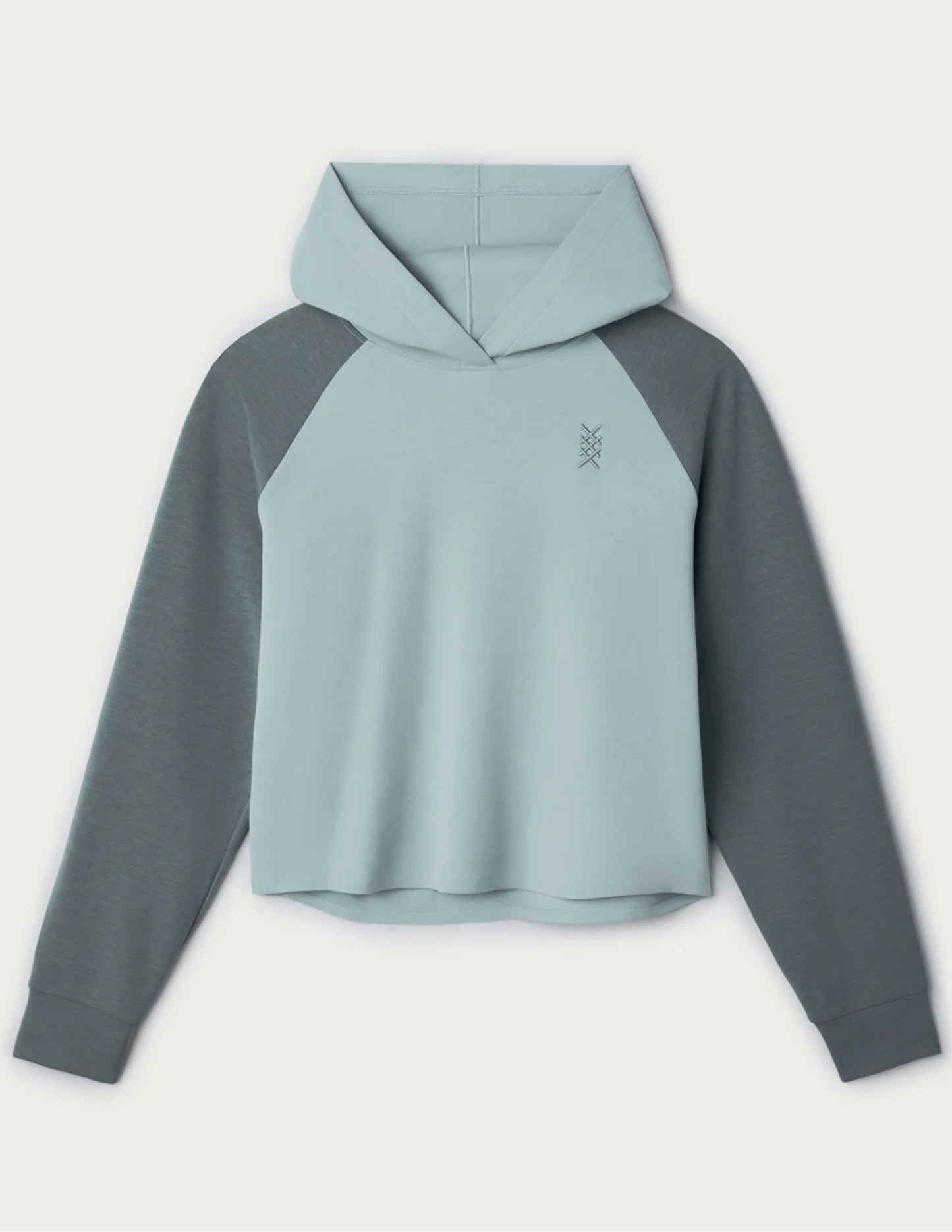 Rhone Apparel DreamGlow Color Block Hoodie - Green Smoke - Tres Chic Boutique