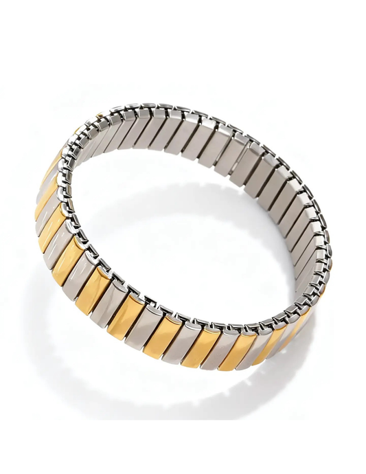 12mm Mixed Metal Icon Tile Bracelet- Waterproof