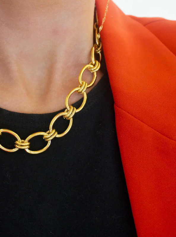 Lux Chain Necklace - Tres Chic Boutique