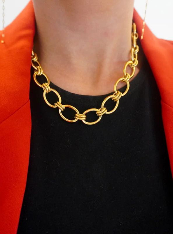 Lux Chain Necklace - Tres Chic Boutique