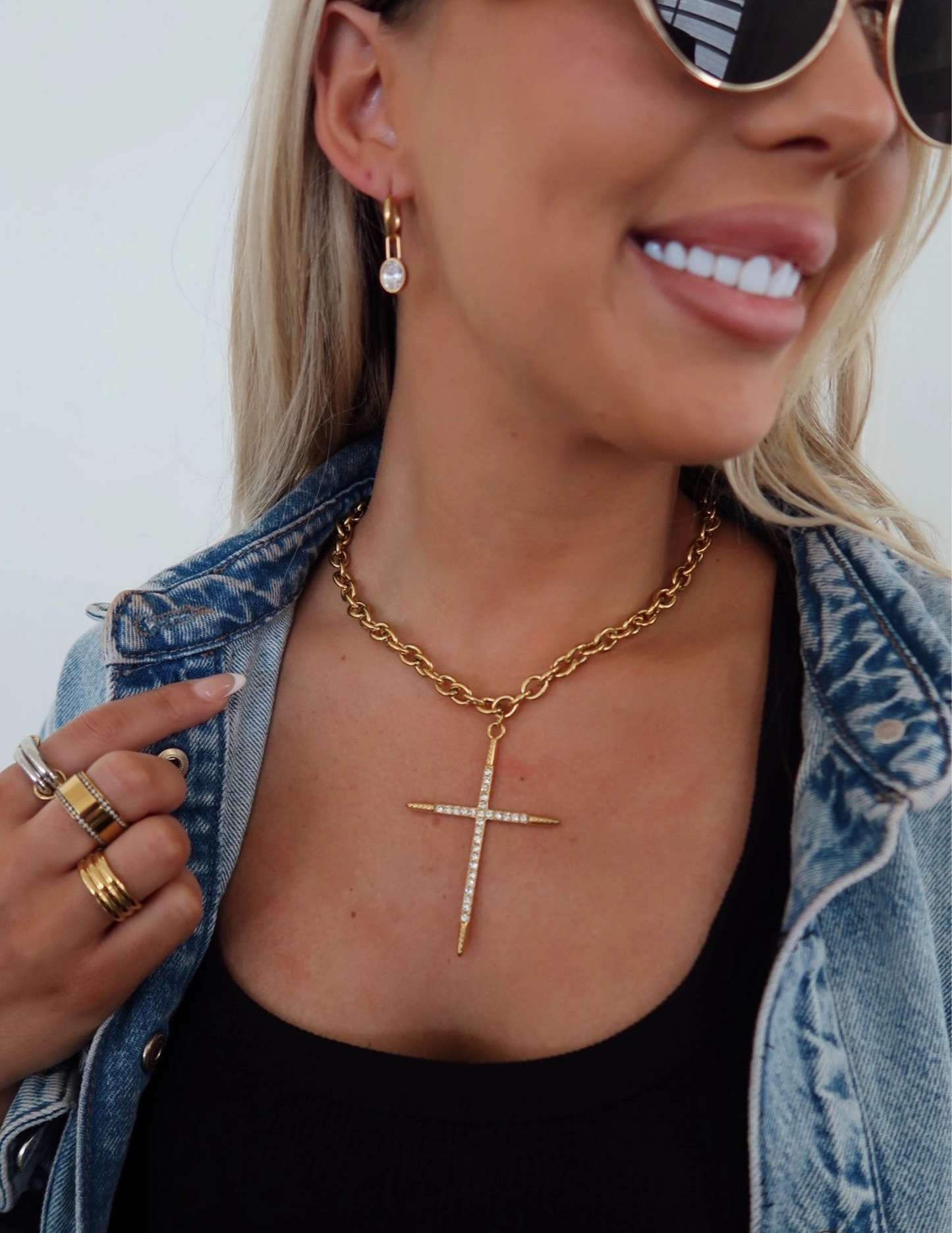 Luxe Cross Necklace