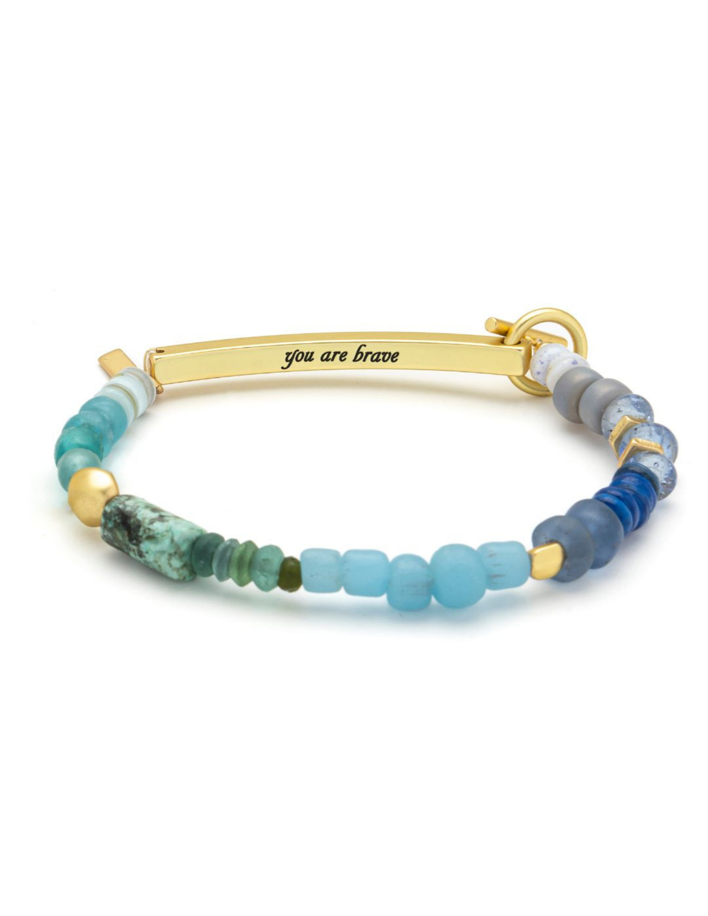 Hidden Message Bracelet - Brave