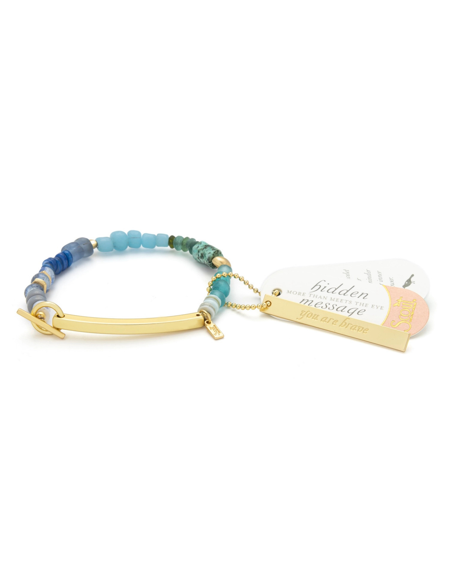 Hidden Message Bracelet - Brave