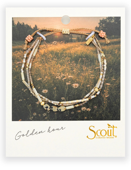 Mixed Media Bracelet - Joy