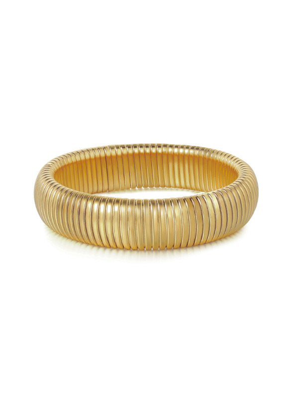 Veronica Bracelet 15 mm- Gold - Tres Chic Boutique