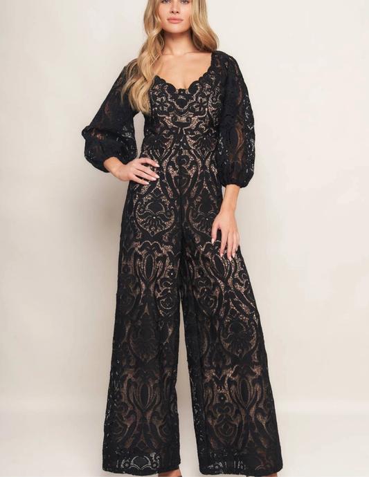 Treasure Trove Lace Jumpsuit