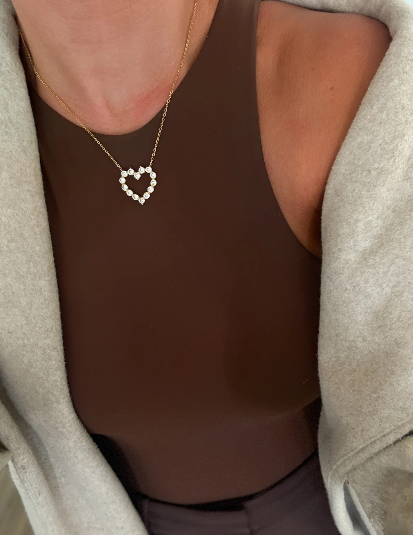 Diamond Heart Necklace