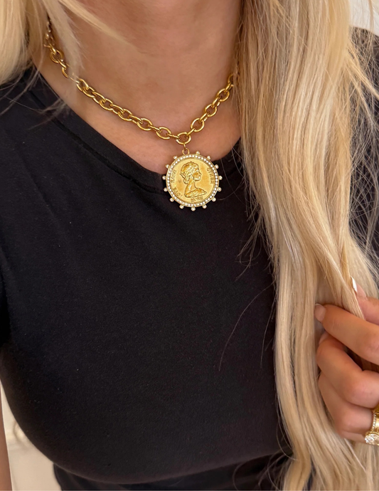 Small Coin Necklace